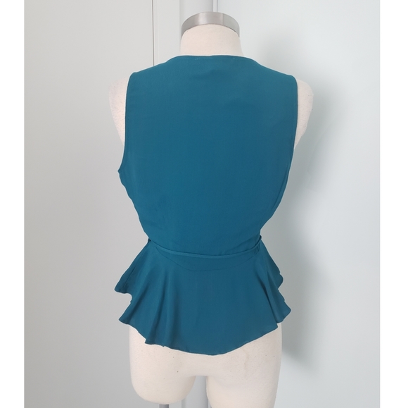 💐SOLD💐4 for$20🌿Forever 21 Wrap Top - Picture 5 of 7